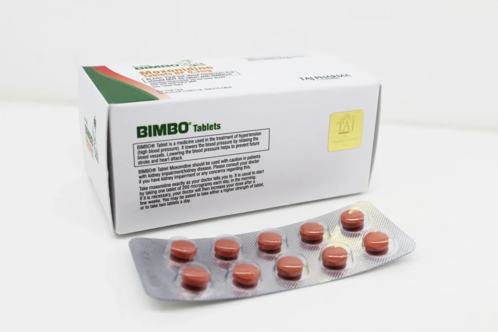 Moxonidine Tablets 0.3mg Manufacturer from Mumbai