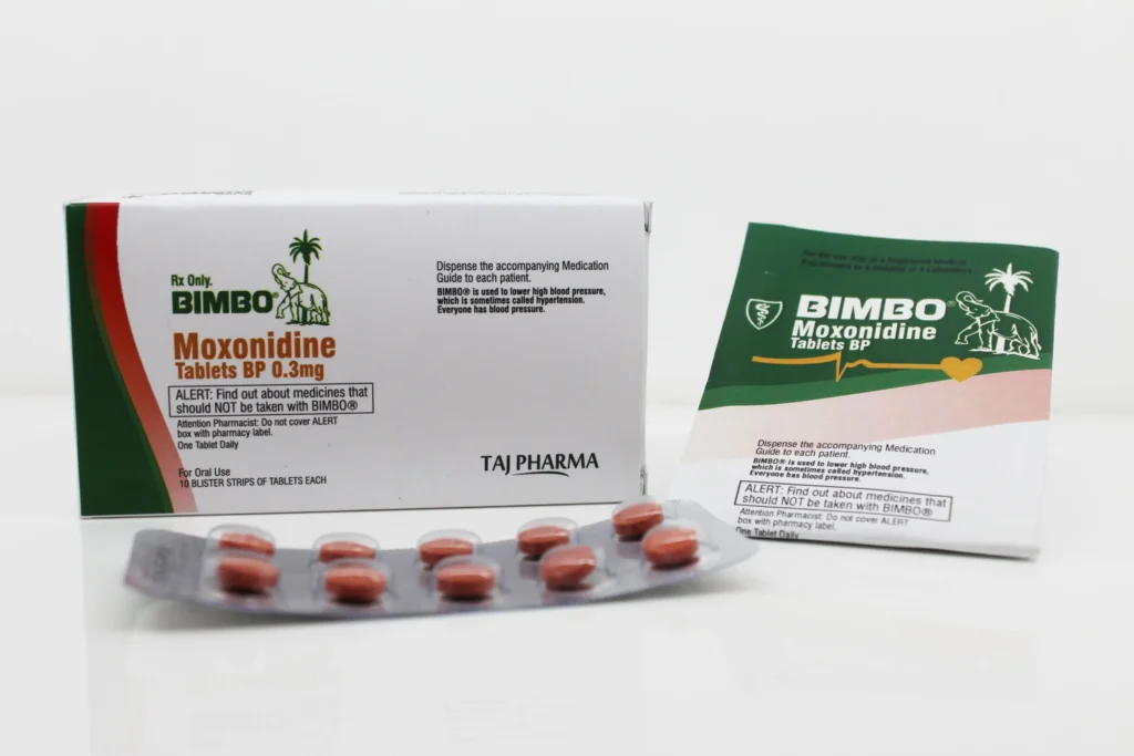Moxonidine Tablets 0.3mg PAN India Manufacturer