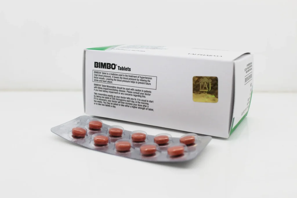 Moxonidine Tablets 0.4mg Manufacturers India Pioneer Exporters