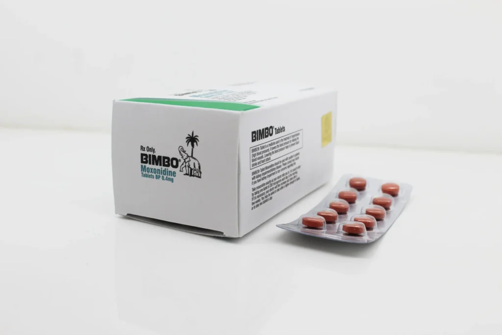 Moxonidine Tablets 0.4mg Manufacturers PAN India