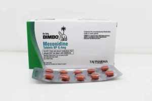 Moxonidine Tablets BP 0.4mg Suppliers Exporters in India