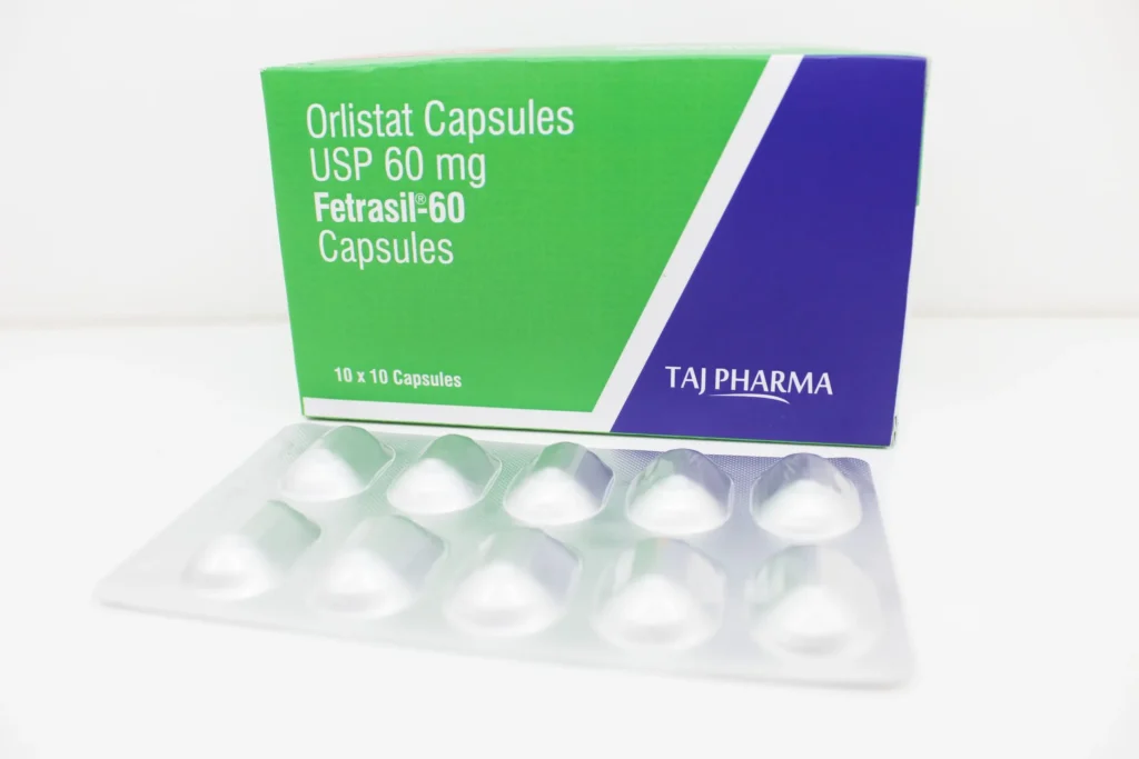 Orlistat Capsules 60mg Manufacturer Supplier and PCD Pharma Franchise