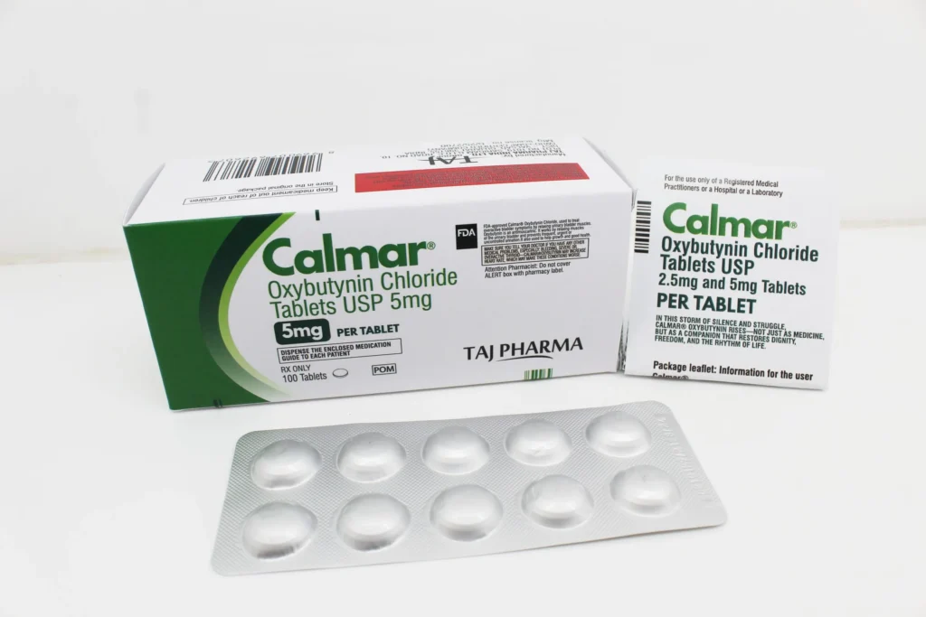 Oxybutynin 5mg Tablets (Calmar) Manufacturer Supplier and PCD Pharma Franchise