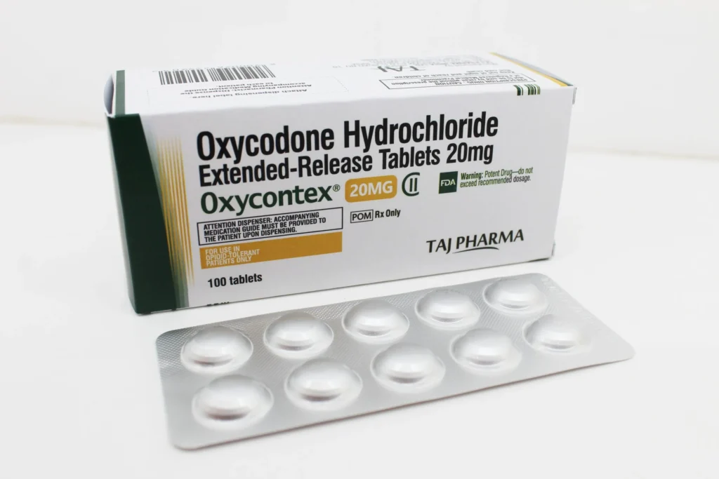 Oxycodone Hydrochloride 20mg Tablets Manufacturer Suppliers in India