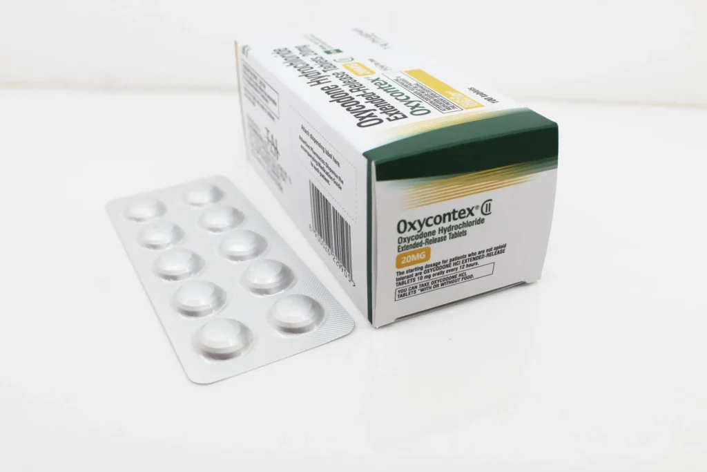 Oxycodone Hydrochloride 20mg Tablets Manufacturer in Mumbai