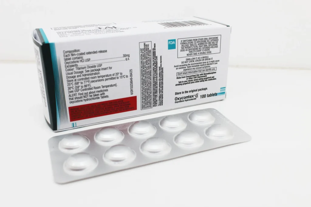 Oxycodone Hydrochloride 30mg Tablets Taj Pharmaceuticals