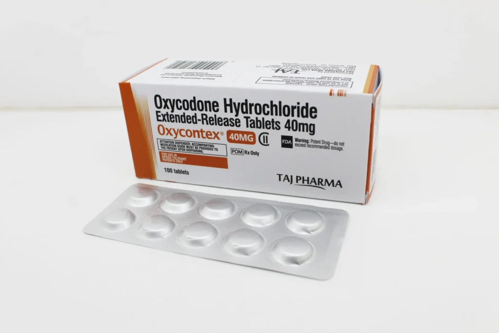 Oxycodone Hydrochloride 40mg Tablets Manufacturer Suppliers in India