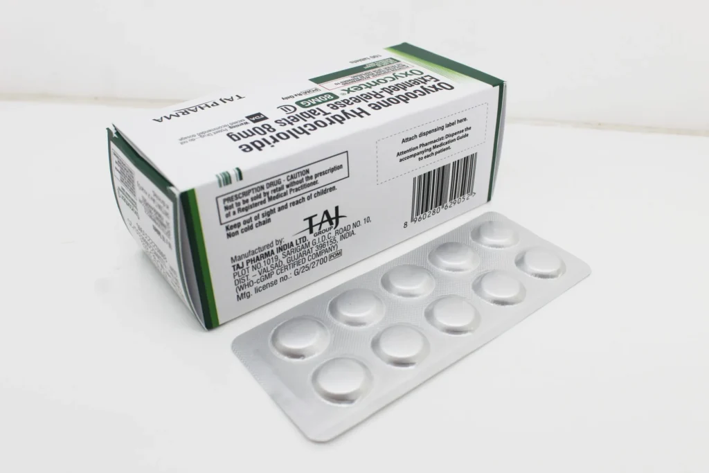 Oxycodone Hydrochloride 80mg Tablets Manufacturer Supplier