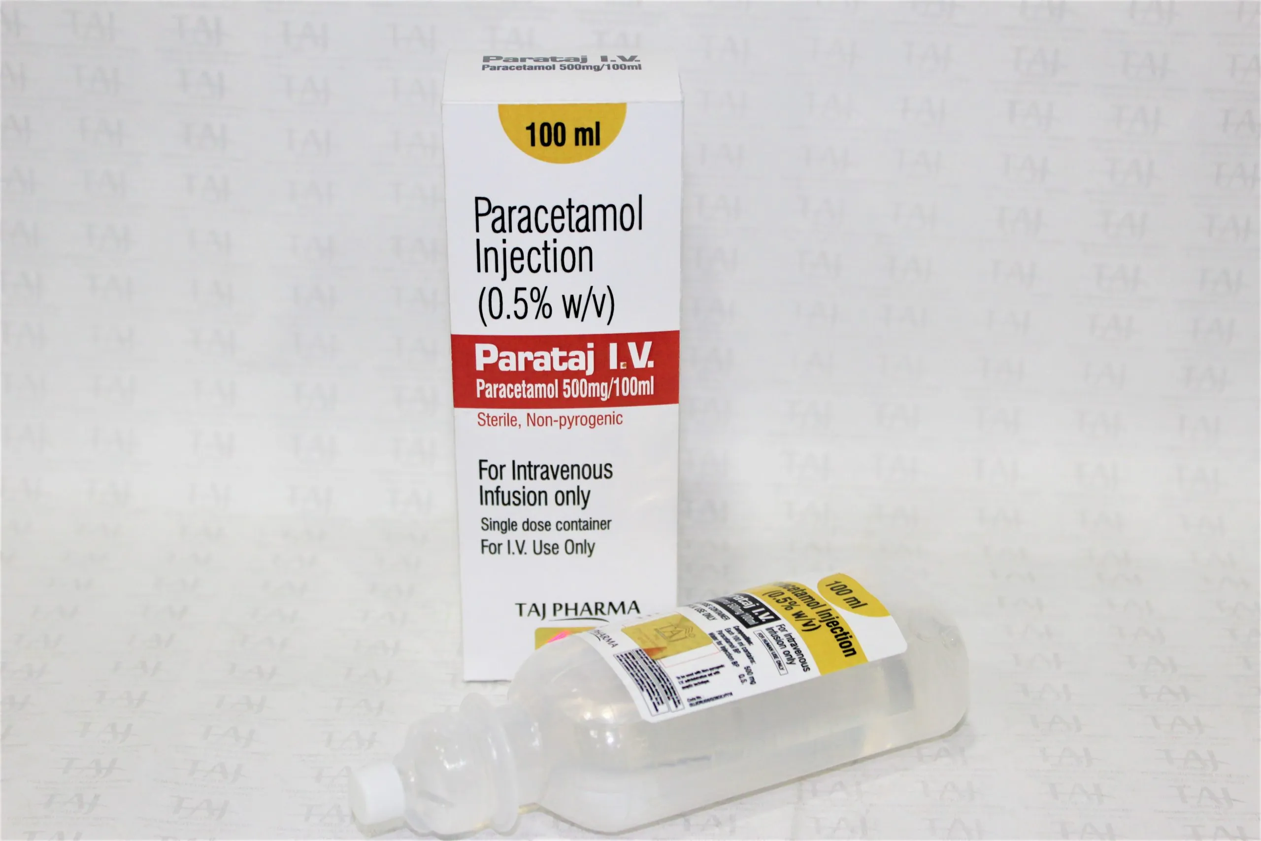 Paracetamol Injection 0.5 w/v Exporters from India