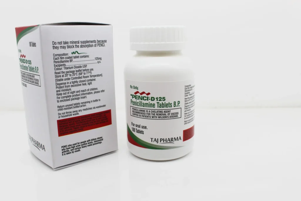 Penicillamine -D 125mg Tablets Manufacturer Mumbai