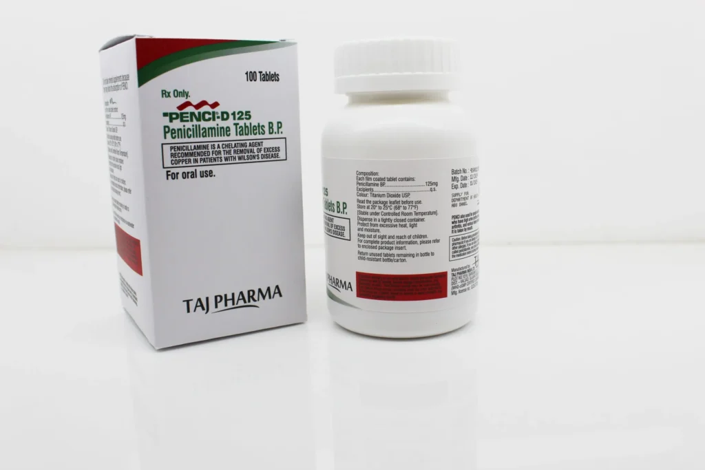 Penicillamine-D 125mg Tablets Manufacturer from Mumbai