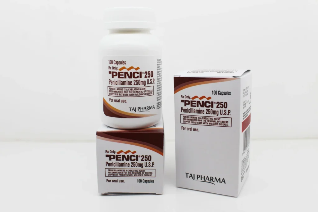 Penicillamine 250mg Capsules Manufacturer Vapi Gujarat