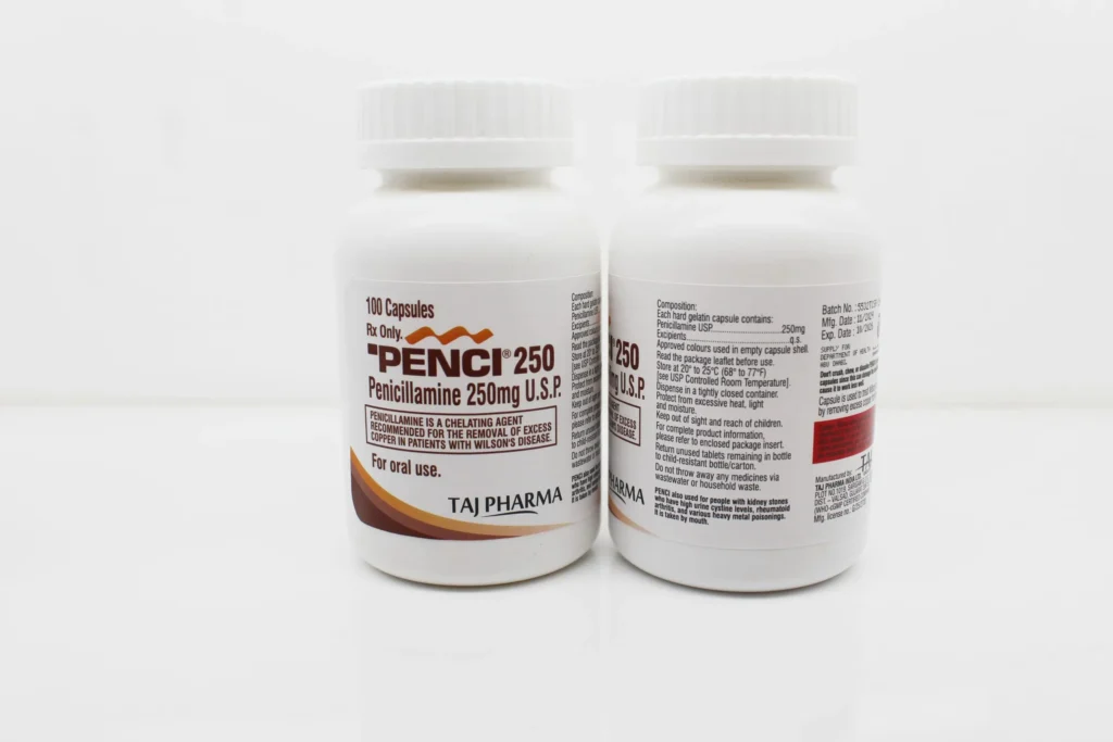 Penicillamine 250mg Capsules Manufacturers India Pioneer Exporters