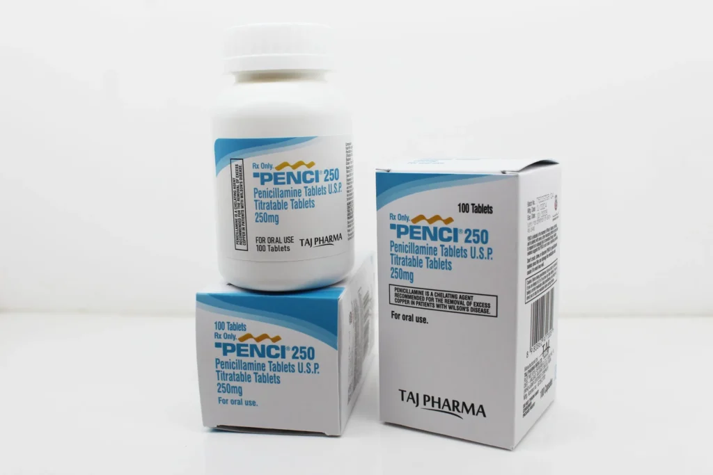 Penicillamine 250mg Tablets Manufacturer from Mumbai