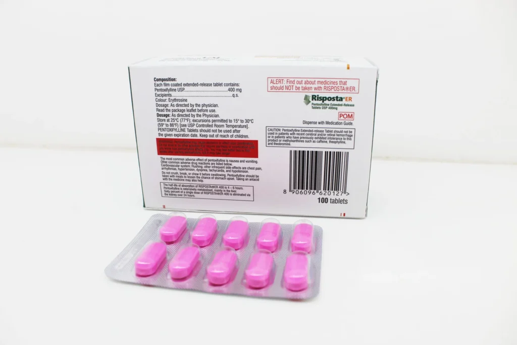 Pentoxifylline Extended Release 400mg Tablets Exporters