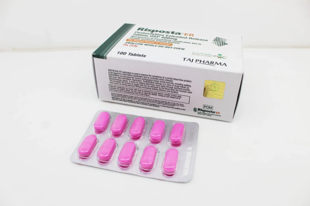 Pentoxifylline Extended Release 400mg Tablets Manufacturers India Pioneer Exporters