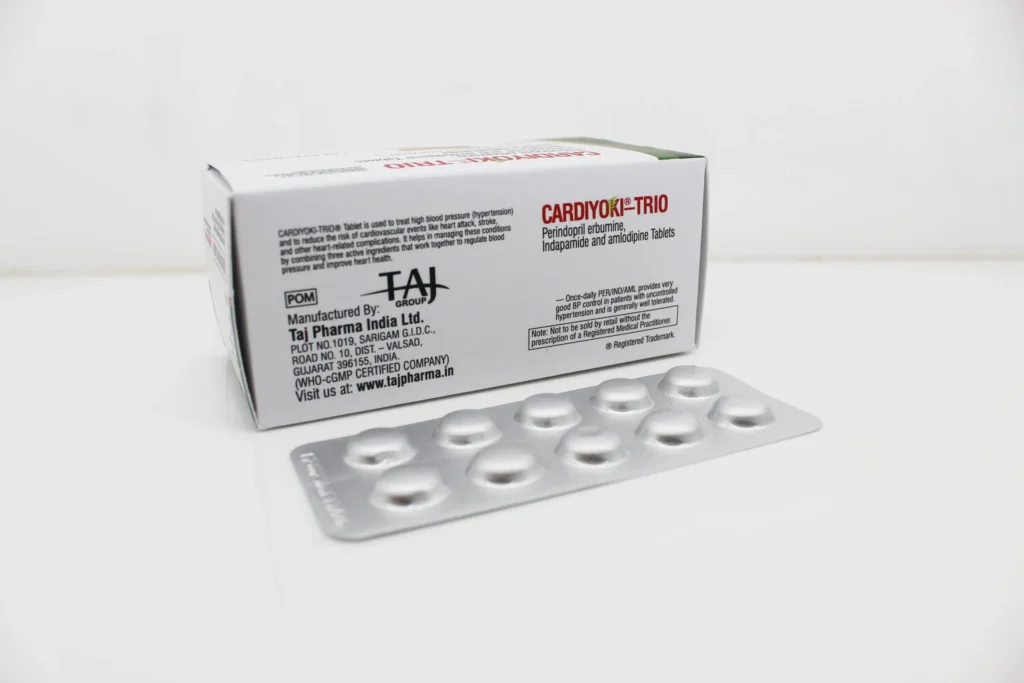 Perindopril Erbumine 10mg, Indapamide 1.25mg, Amlodipine 5mg Tablets Manufacturers India, Suppliers