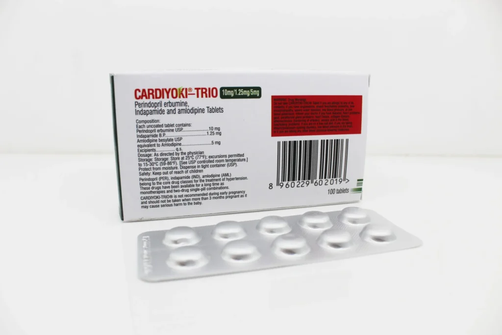 Perindopril Erbumine 10mg, Indapamide 1.25mg, Amlodipine 5mg Tablets Manufacturers PAN India, Suppliers
