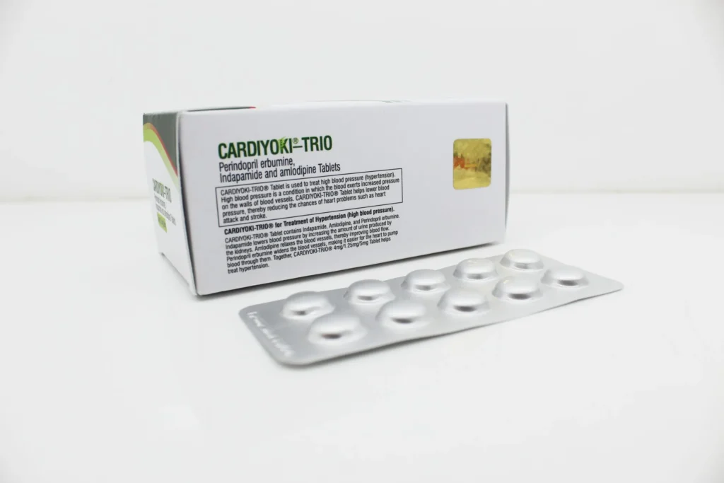 Perindopril Erbumine 5mg, Indapamide 1.25mg, Amlodipine 5mg Tablets Manufacturers India, Suppliers