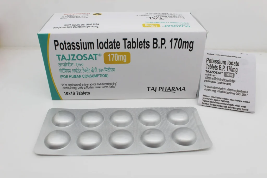 Potassium Iodate Tablets BP 170mg Manufacturer