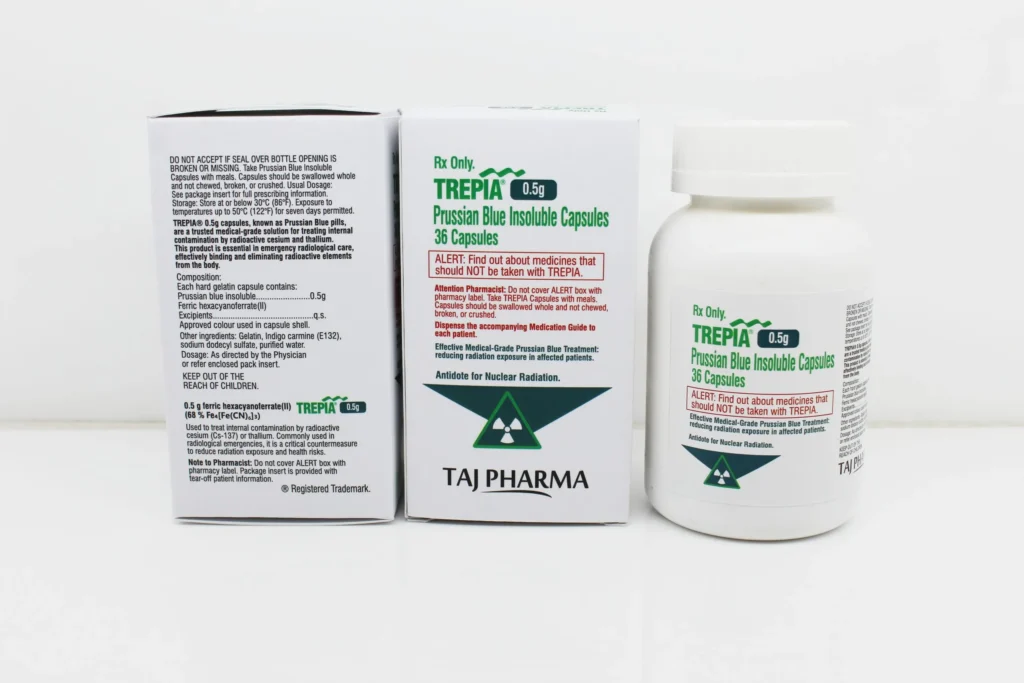 Prussian Blue Insoluble Capsules 0.5g Manufacturers India Suppliers