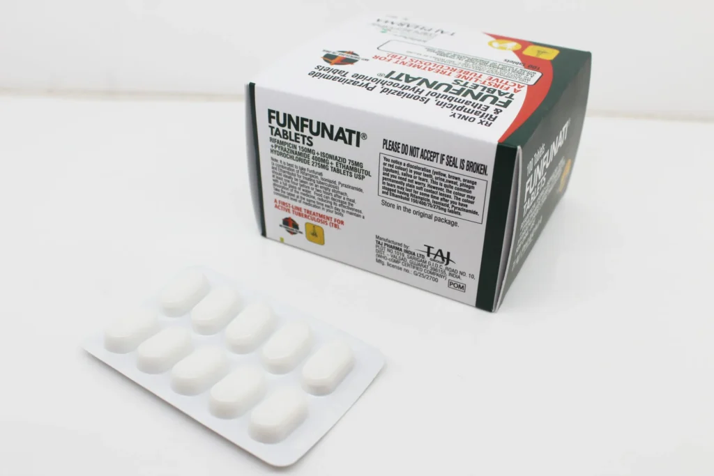 Rifampicin 150mg Isoniazid 75mg Pyrazinamide 400mg Ethambutol Hydrochloride 275mg Tablets Manufacturer Supplier and PCD Pharma Franchise