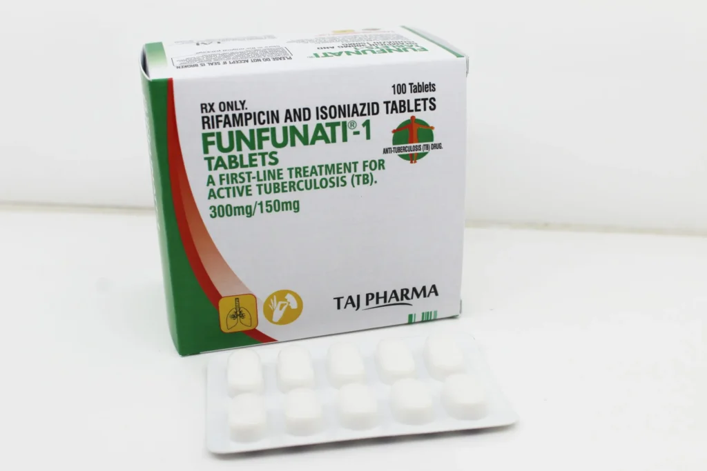 Rifampicin 300mg and Isoniazide 150mg Tablets Manufacturer Supplier and PCD Pharma Franchise