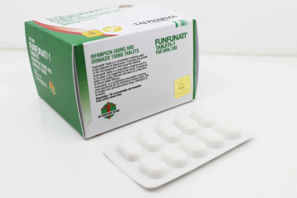 Rifampicin 300mg and Isoniazide 150mg Tablets Manufacturer Supplier