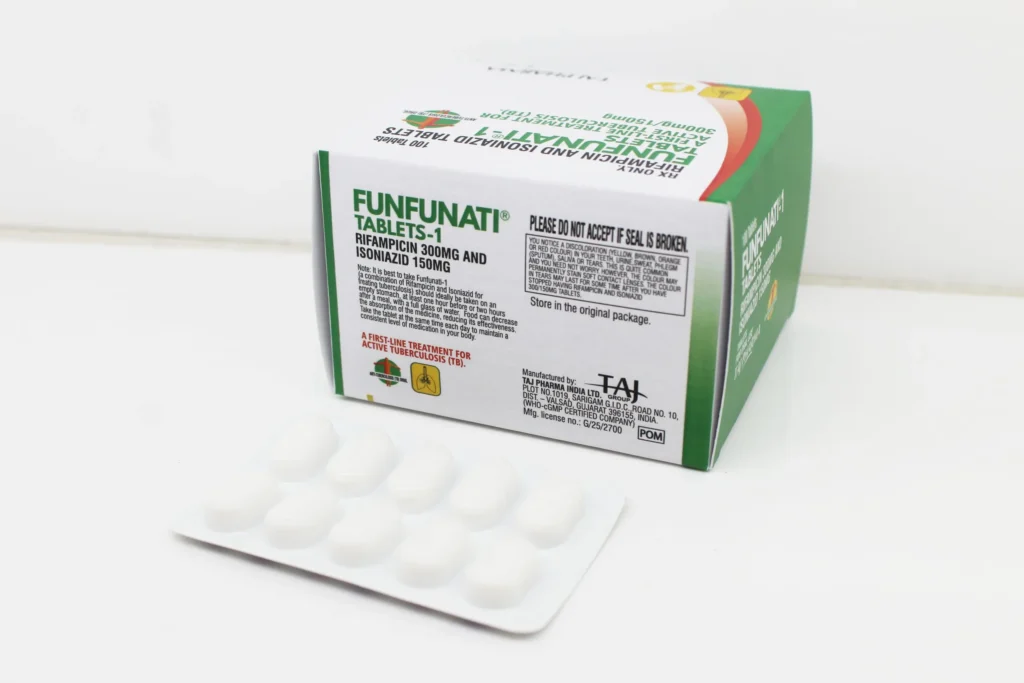 Rifampicin 300mg and Isoniazide 150mg Tablets Manufacturer from Mumbai