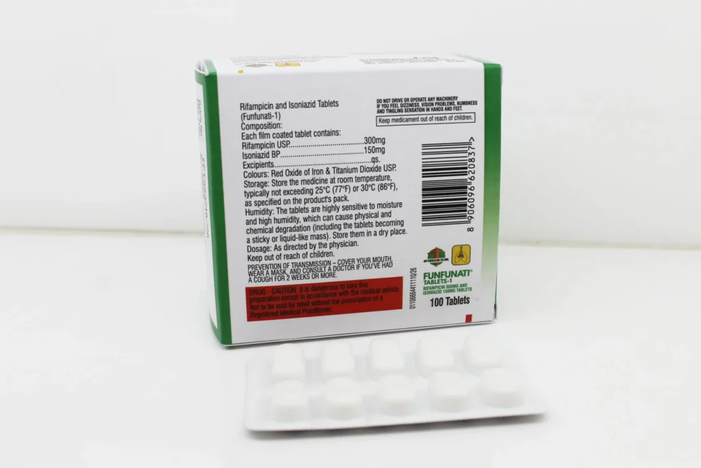 Rifampicin 300mg and Isoniazide 150mg Tablets Manufacturer