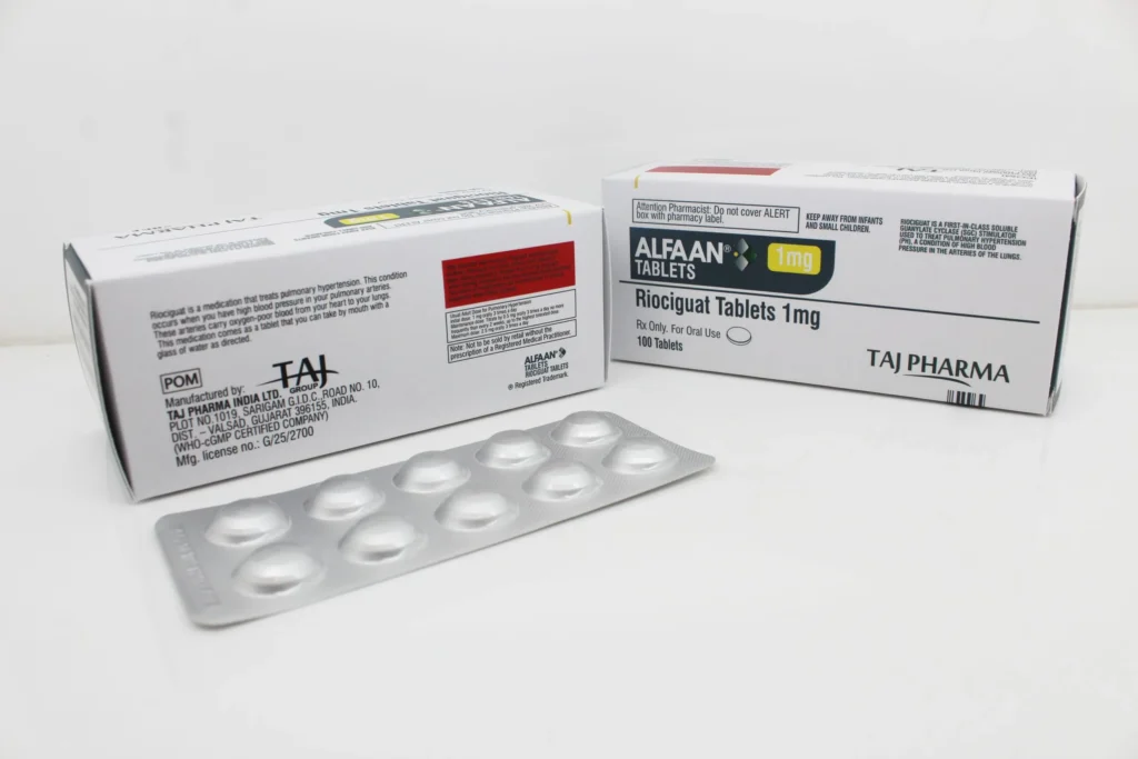 Riociguat 1mg Tablets Suppliers Exporters in India