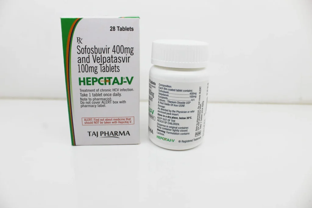 Sofosbuvir 400mg and Velpatasvir 100mg Tablets Manufacturers India Suppliers