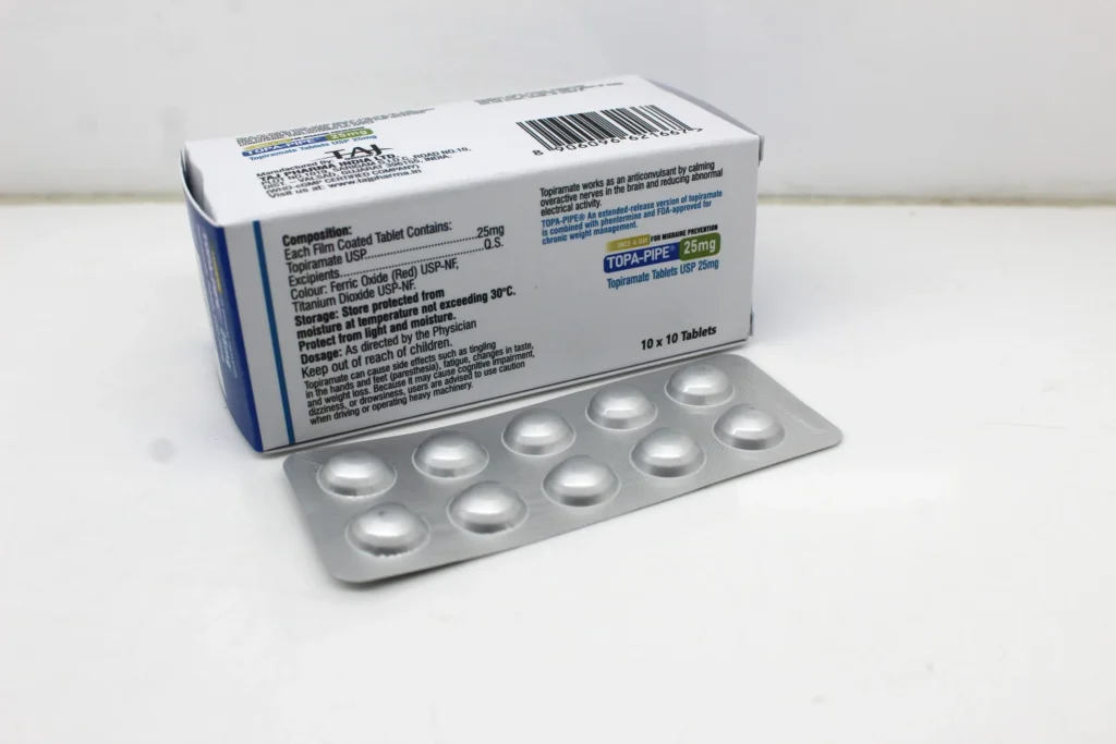 Topiramate 25mg Tablets Manufacturer Supplier
