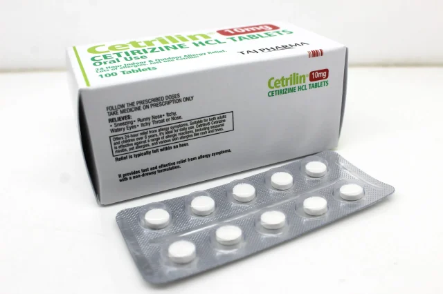 Cetirizine HCL Tablets 10mg