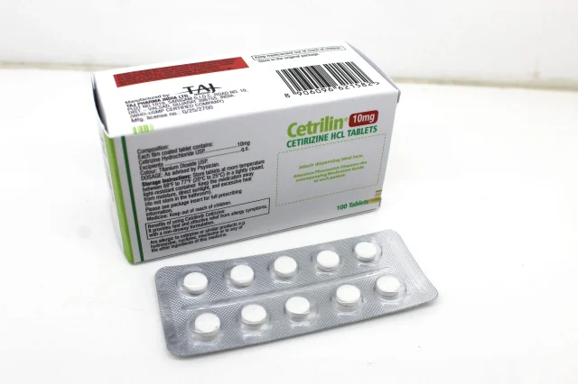 Cetirizine HCL Tablets 10mg