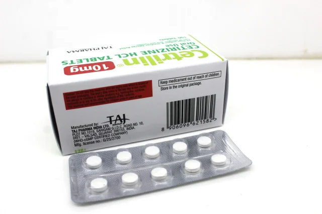 Cetirizine HCL Tablets 10mg