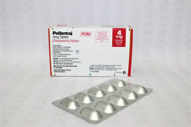 Chlorpheniramine maleate Tablets 4mg
