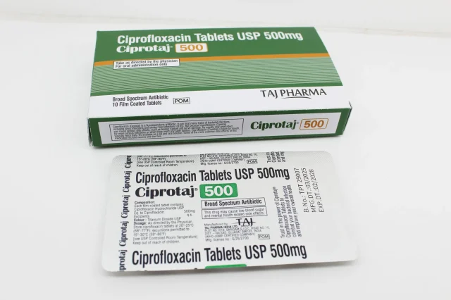 Ciprofloxacin hydrochloride Tablets 500mg
