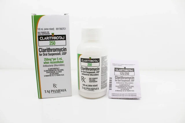 Clarithromycin for Suspension 250mg