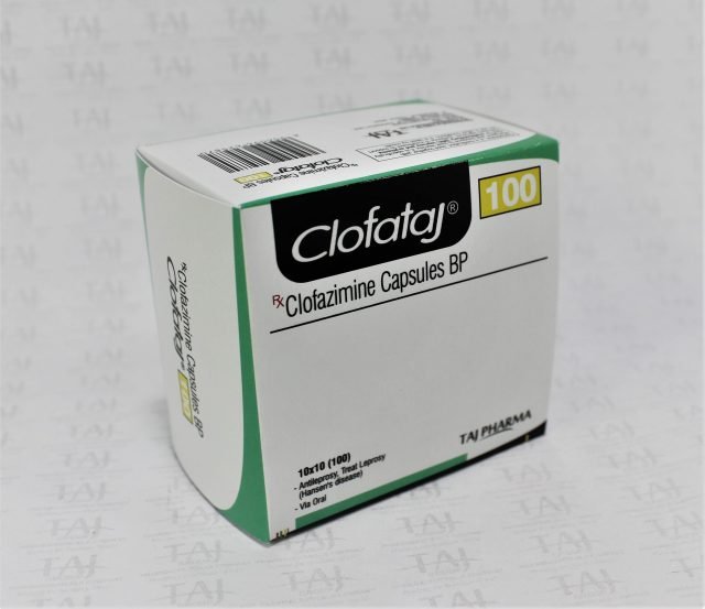 Clofazimine Capsules BP 100mg Clofataj