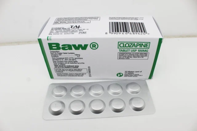 Clozapine 100mg Tablets