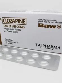Clozapine 25mg TabletsManufacturers PAN India, Suppliers