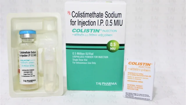Colistimethate Sodium for Injection IP 0.5MIU Manufacturers India, Suppliers