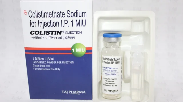 Colistimethate Sodium for Injection IP 1MIU Manufacturers India, Suppliers