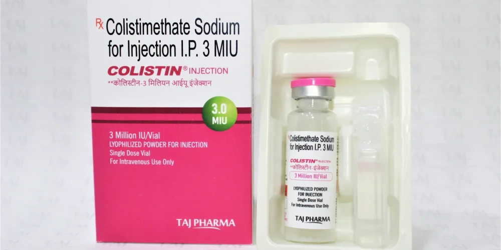 Colistimethate Sodium for Injection IP 3 MIUManufacturer, Supplier in Vapi, Gujarat
