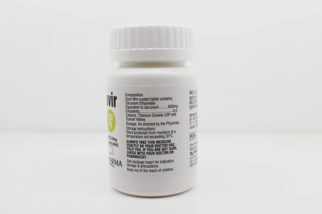 Darunavir Tablets 600mg