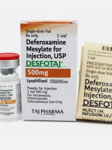Deferoxamine 500mg (Desfotaj) Manufacturers PAN India, Suppliers