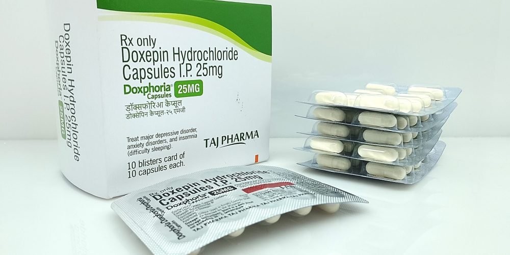 Doxepin Hydrochloride Capsules 25mgManufacturers India &amp; Pioneer Exporters