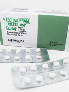 Escitalopram 5mg TabletsManufacturer, Supplier in Vapi, Gujarat
