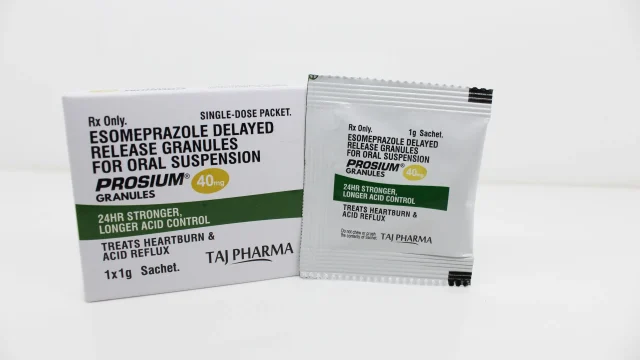 Esomeprazole Sachet Suspension 40mg Manufacturers India & Pioneer Exporters